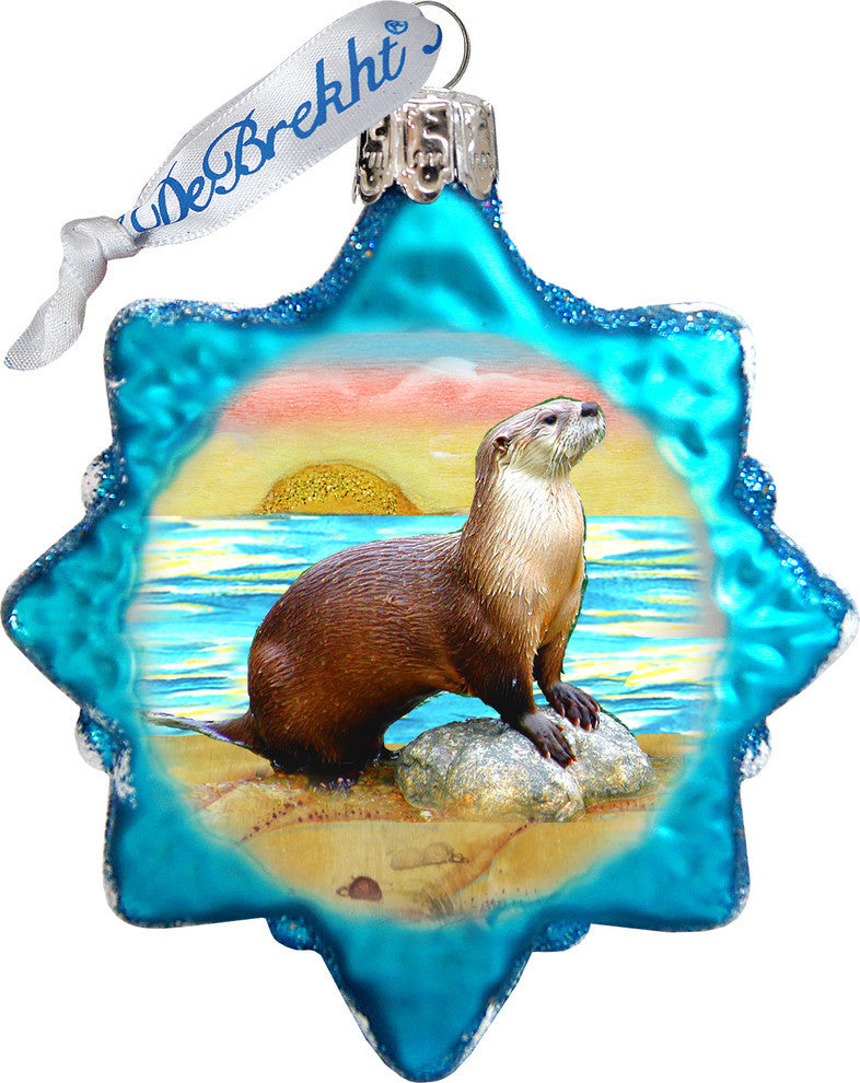 Sea Otter Coastal Ornament