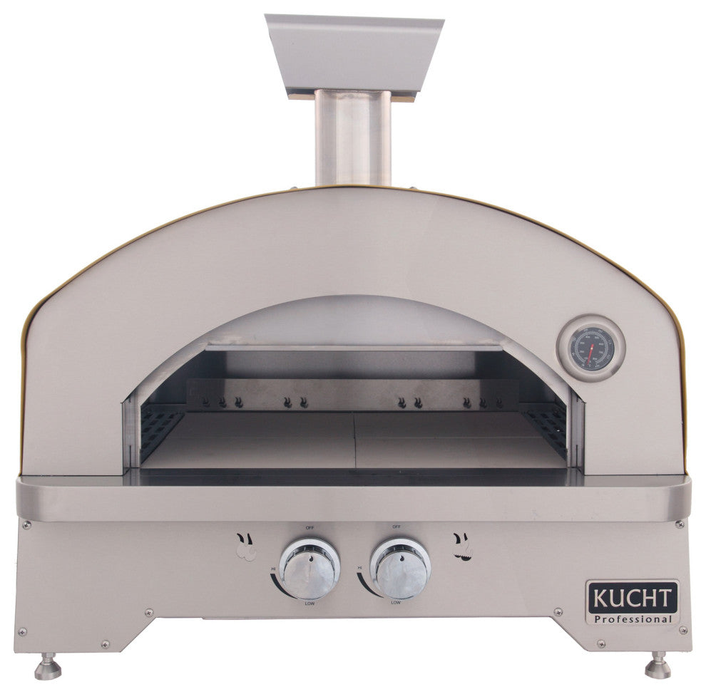 Outdoor Portable Propane Gas Pizza Oven, Yellow