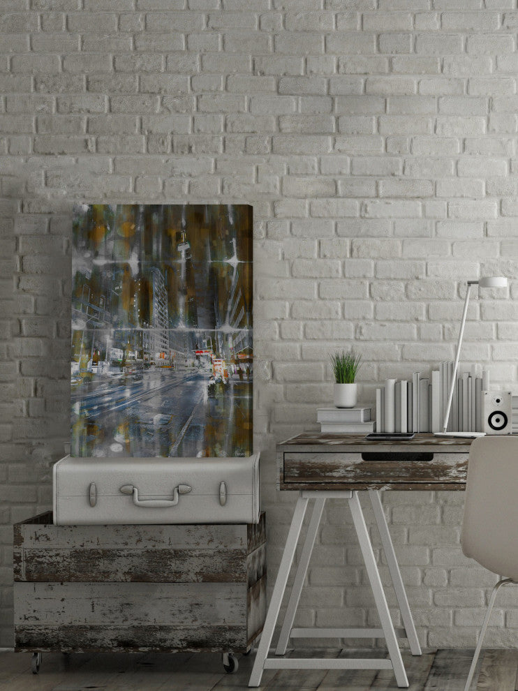 "End of the Street" Print on Canvas, 30"x45"