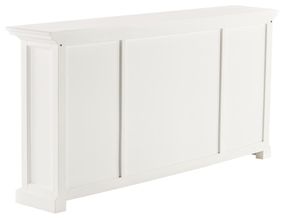Classic White Halifax Buffet Console Table
