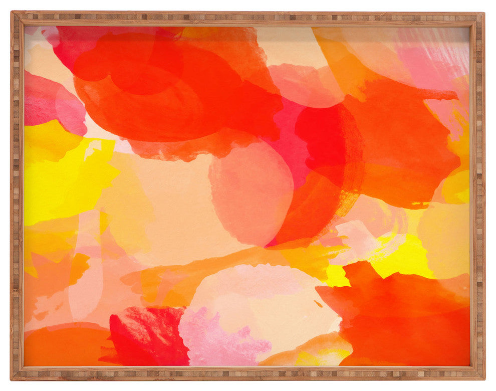 Rebecca Allen A Sunset Rectangular Tray