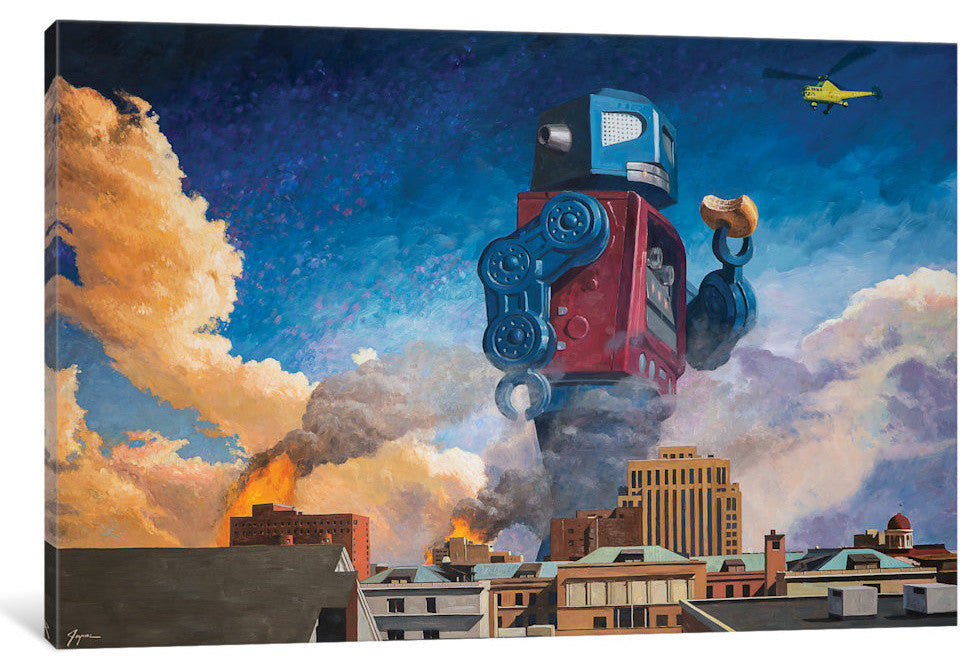 "Lunchtime" by Eric Joyner, 26x18x1.5