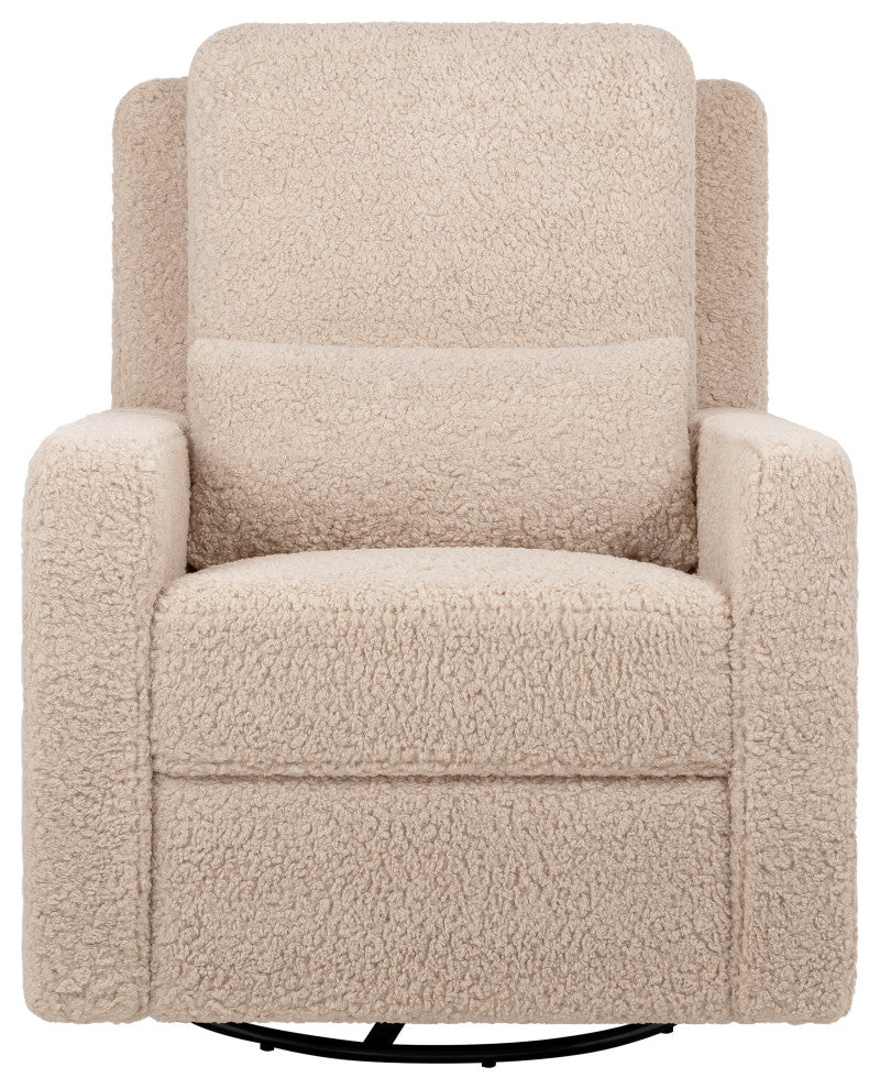 Sigi Recliner and Swivel Glider, Shearling, Chai Shearling