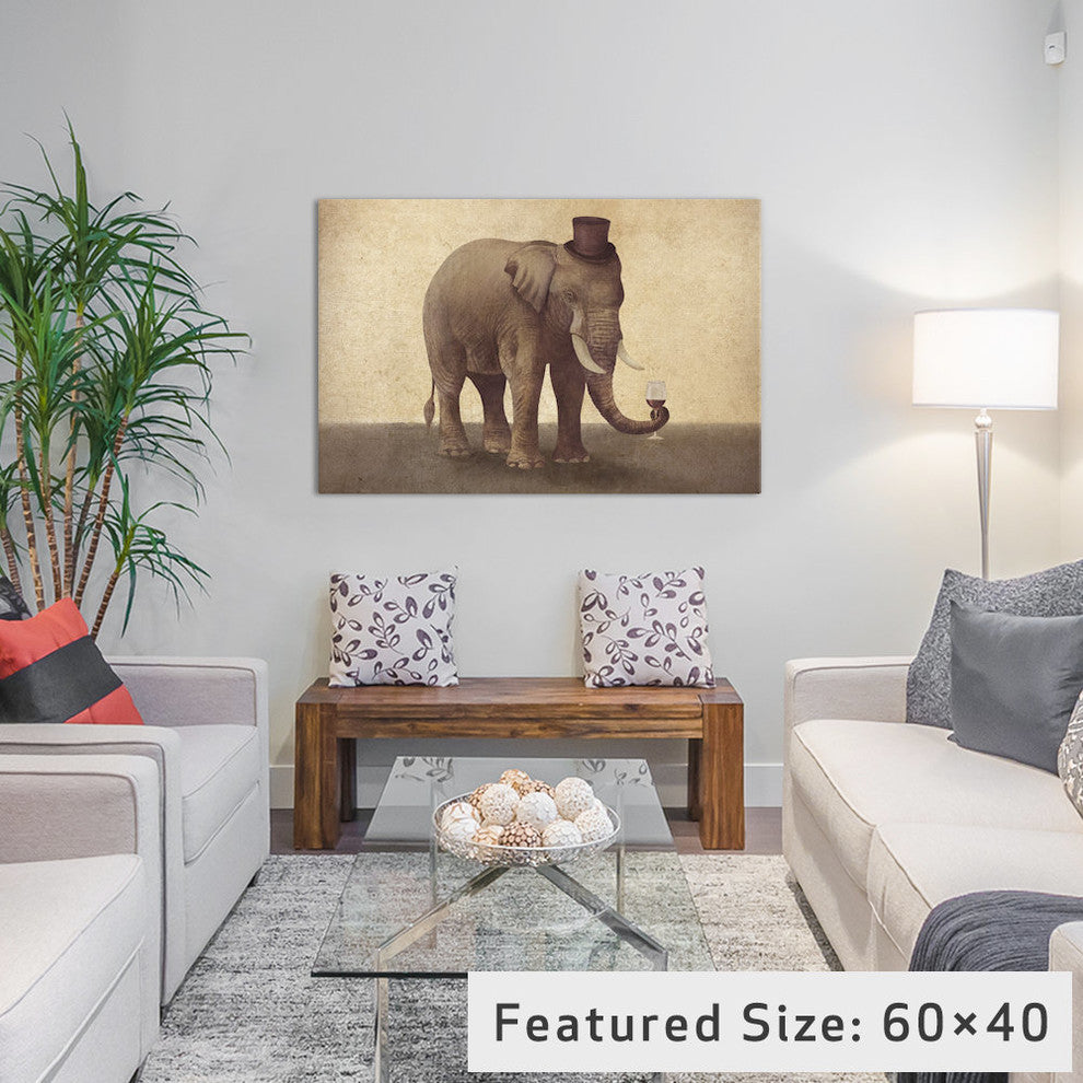 "A Fine Vintage Landscape" by Terry Fan, 40x26x1.5