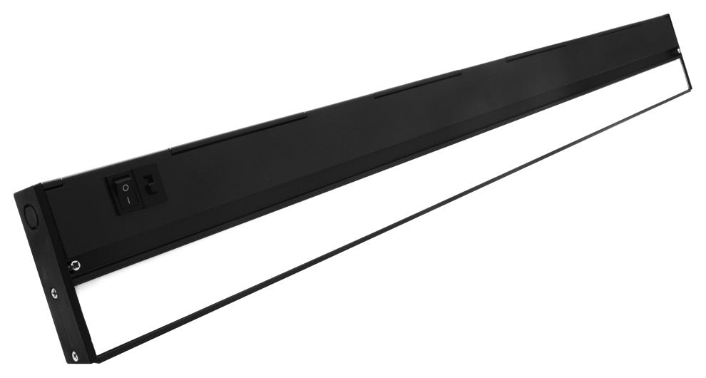 NUC-5 Series Selectable LED Under Cabinet Light, Black, 30