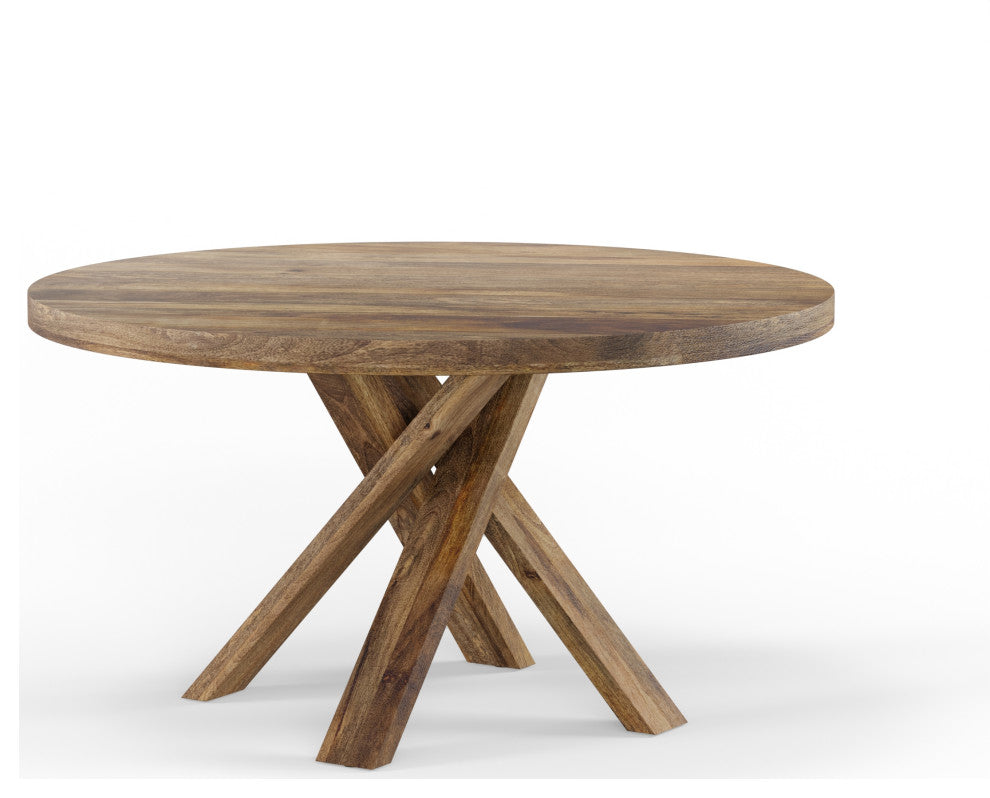 Parker House Crossings Downtown 60 In. Dining Table With 4 Upholstered Chairs