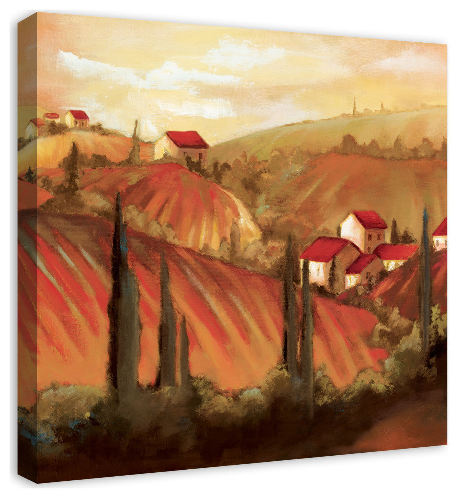 Tuscan Valley 24"x24" Canvas Wall Art