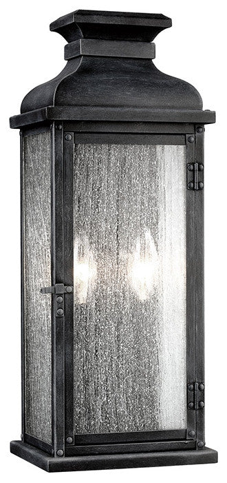 Murray Feiss Pediment Two Light Outdoor Wall Sconce OL11101DWZ