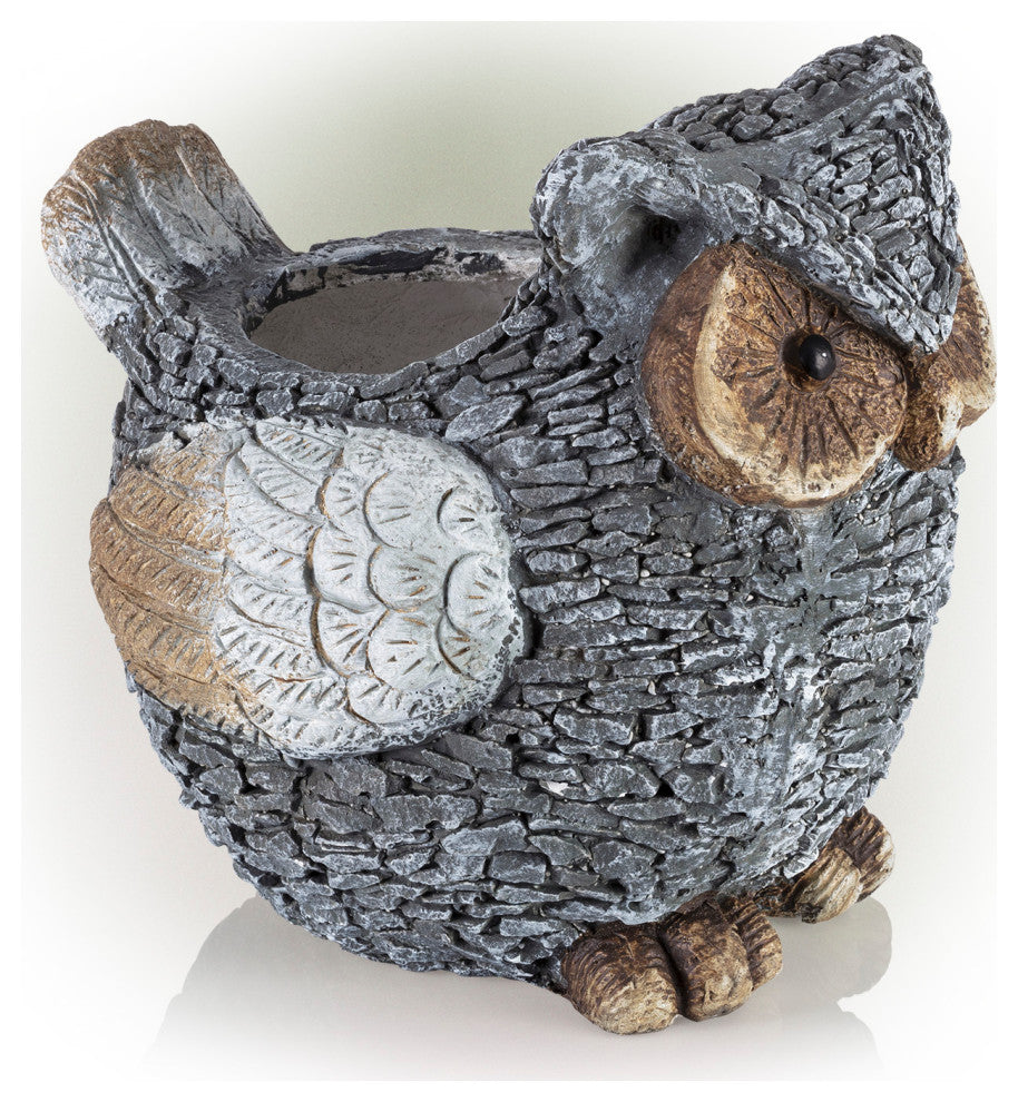 Owl Planter, 13"