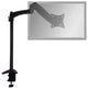 Sit-Stand Monitor Arm: Extended Single Air-Assist Arm Black