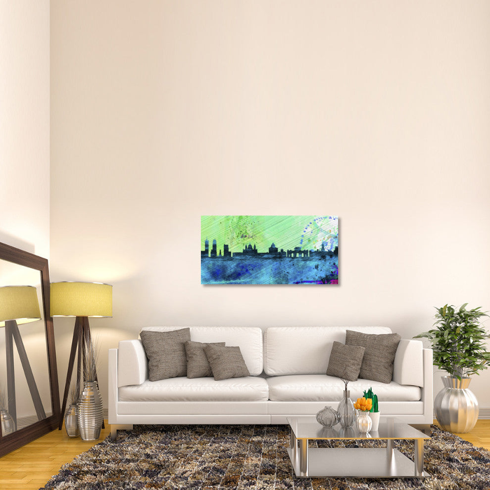"Madrid City Skyline" Fine Art Print