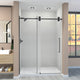 Teegan Plus Sliding Shower Door, Fixed, Clear Glass, Matte Black, Turin