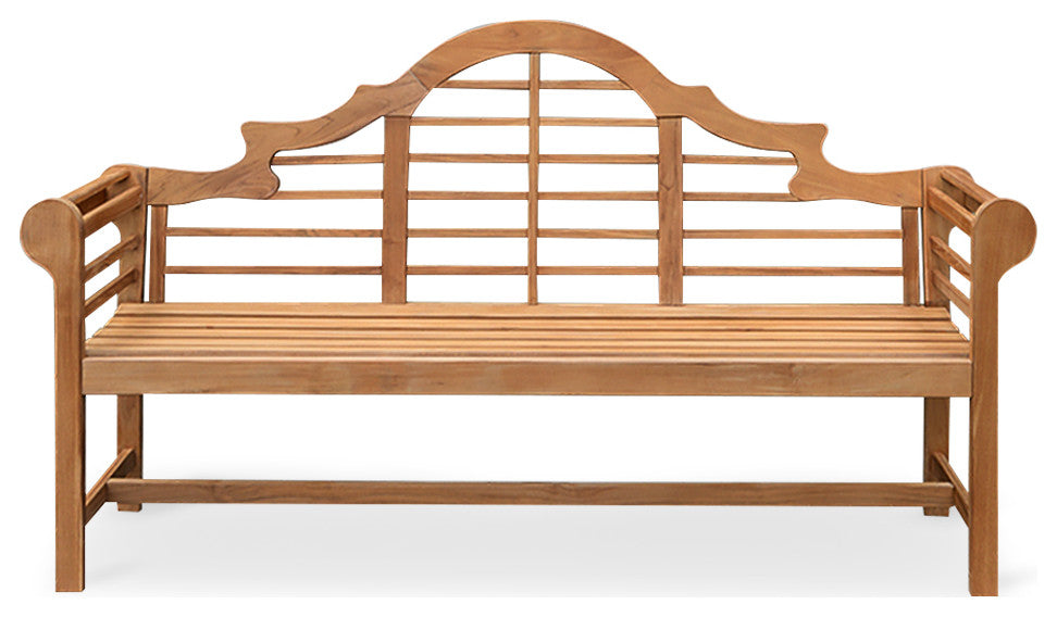 Lutyens Teak Wood 5 Feet Outdoor Bench