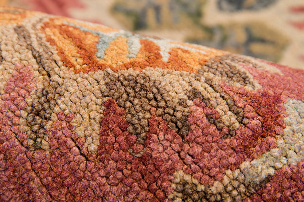 Tangier Hand-Hooked Rug, Red, 8'x11'