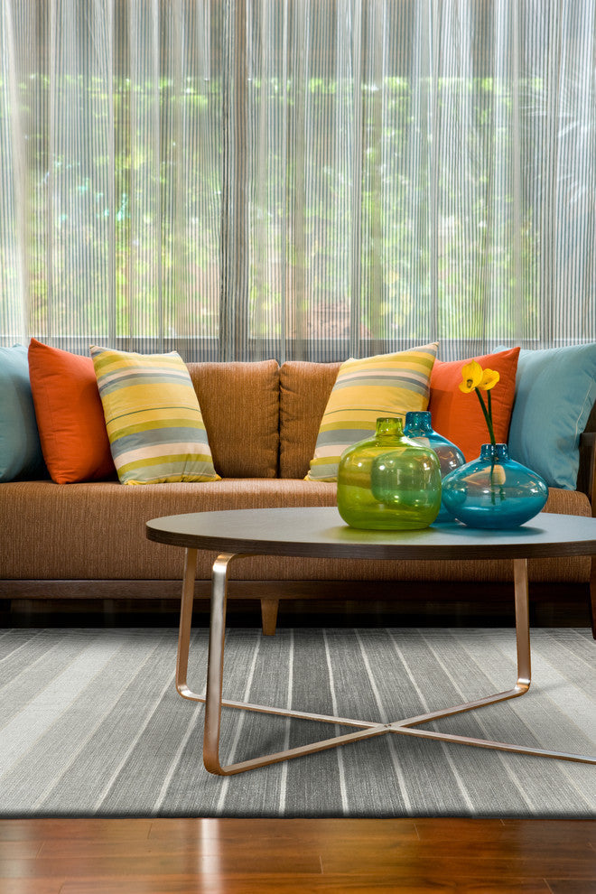 Weave & Wander Tavana Rug, Light Gray, 5'x8'