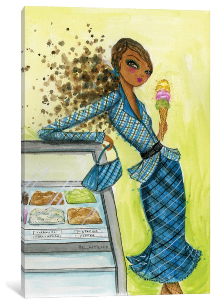 iCanvas Best dress Ice Cream Dream by Bella Pilar
