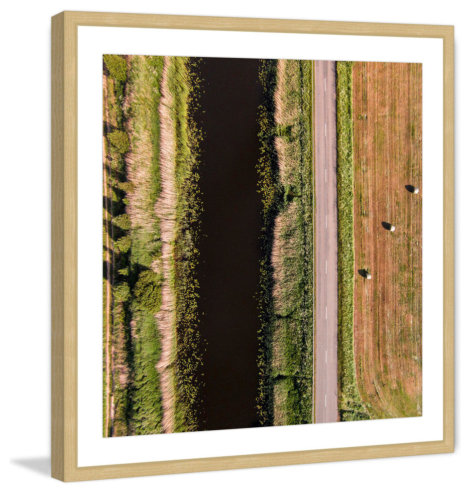 "Secret Between The Rows" Framed Print by Karolis Janulis