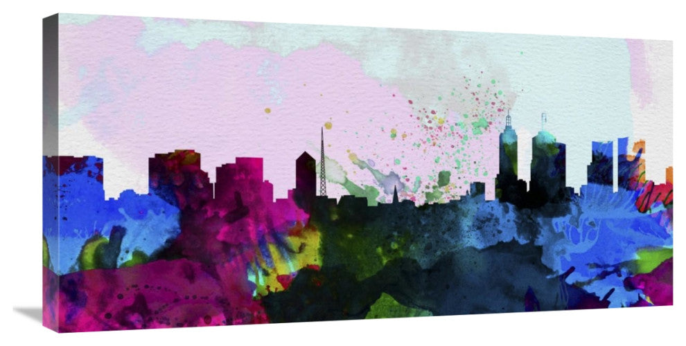 "Melbourne City Skyline" Fine Art Print