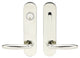 Summer Lever, Tubular Entry Single Cylinder, LH, Polished Stainless Steel