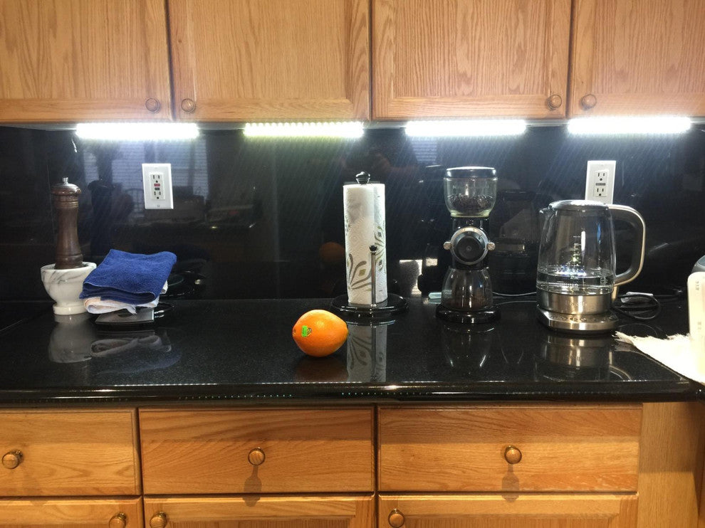 Motion Activated Under Cabinet LED Strips Light Kit, Daylight, 4pcs