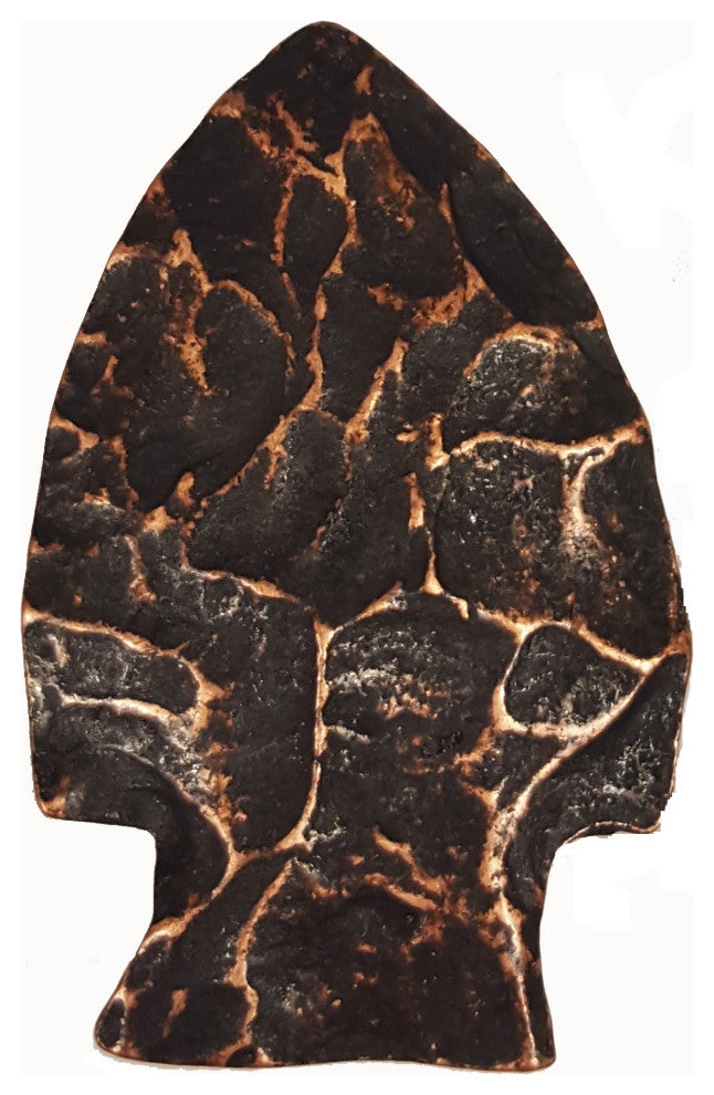 Arrowhead Cabinet Knob, Oil Rubbed Bronze