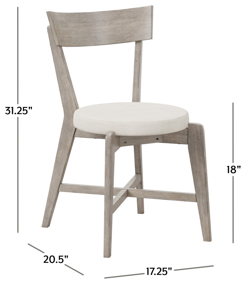 Hillsdale Mayson Wood Dining Chair, Set of 2