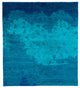Port Kenny Highland Hand Knotted Tibetan Rug, 6' Square