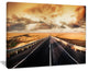 "Road Through Desert Panorama" Wall Art Landscape, 20"x12"