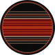 Heart Strong Rug, Red, 8'x8' Round, Round