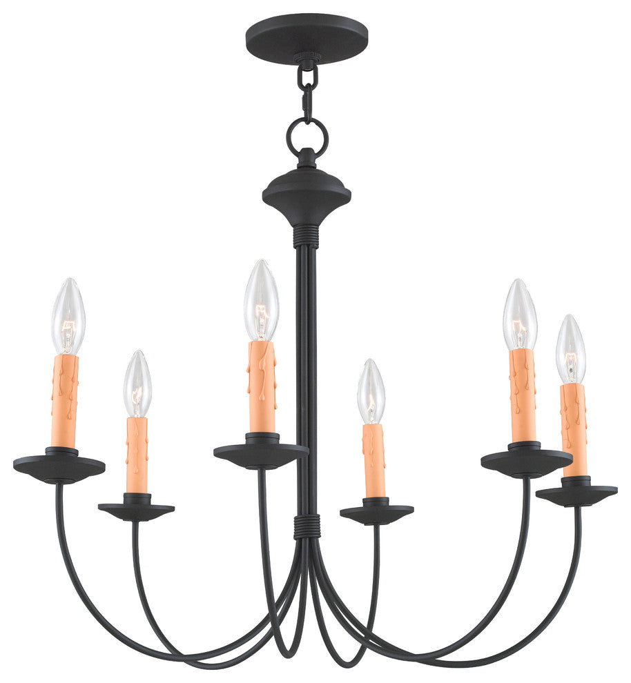 Heritage Chandelier, Black