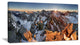 "Scenery of High Mountain With Lake" Landscape Print Wall Artwork, 32"x16"