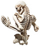 Ascending Evil Climbing Skeleton Wall Sculpture
