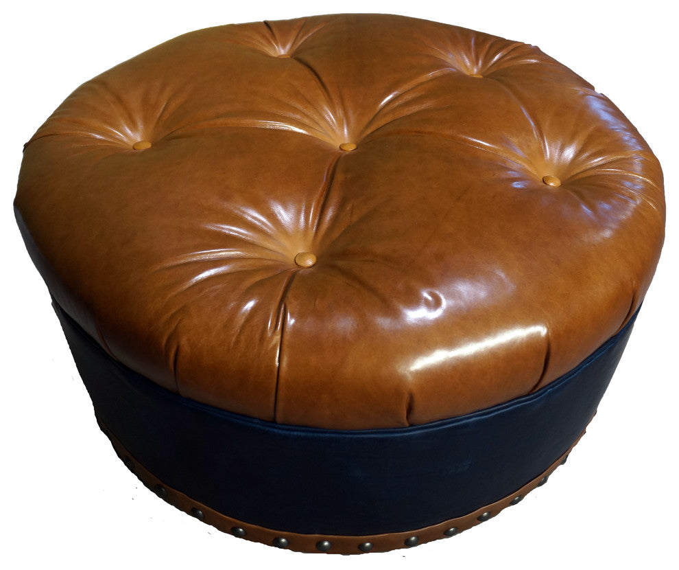 "Havana" Tufted Ottoman