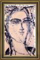 Amedeo Modigliani Woman's Head - 18" x 27" Framed Premium Canvas Print