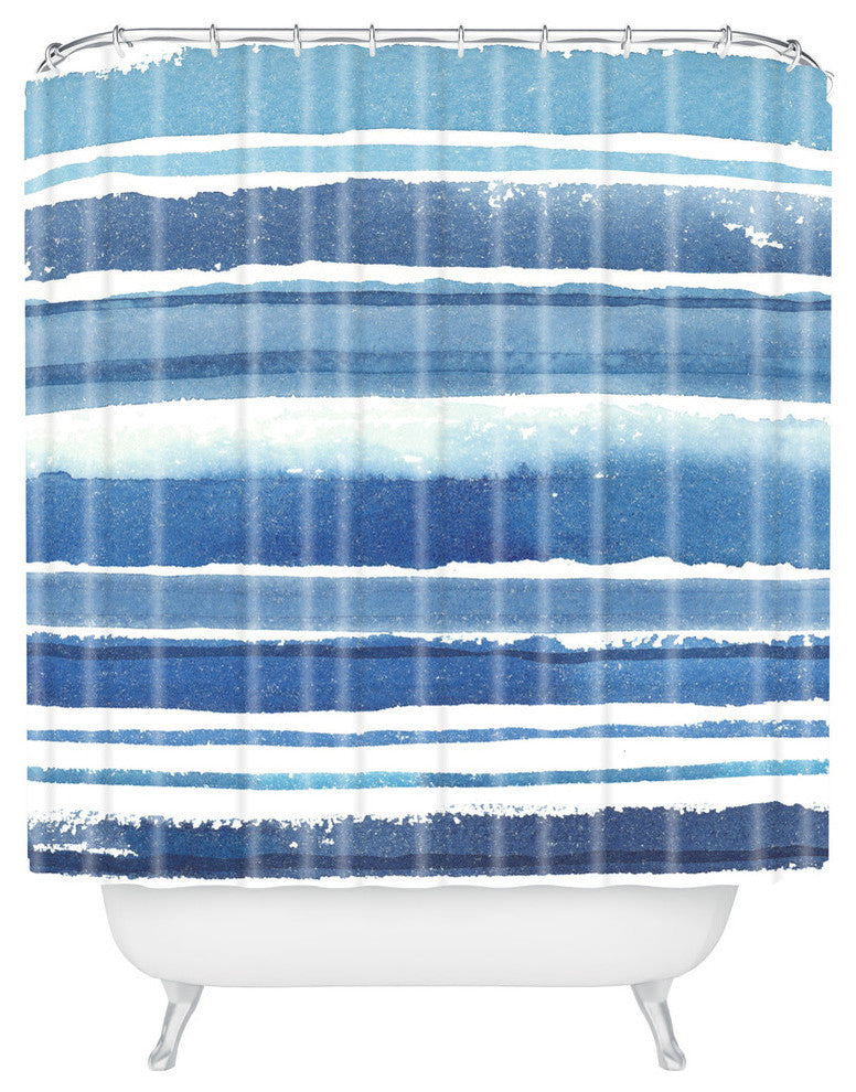 Deny Designs Kerri Satava Caribbean Shore Shower Curtain