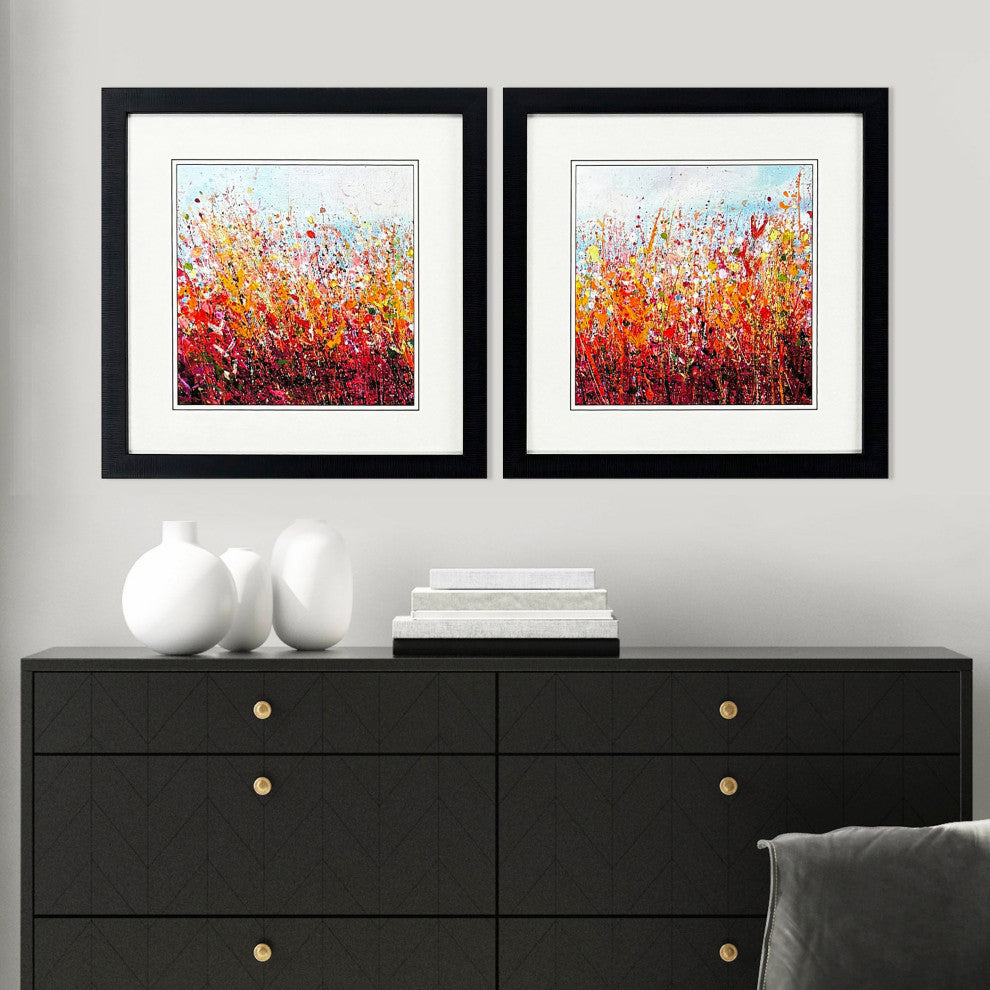 Autumn Color Framed Art, 2-Piece Set