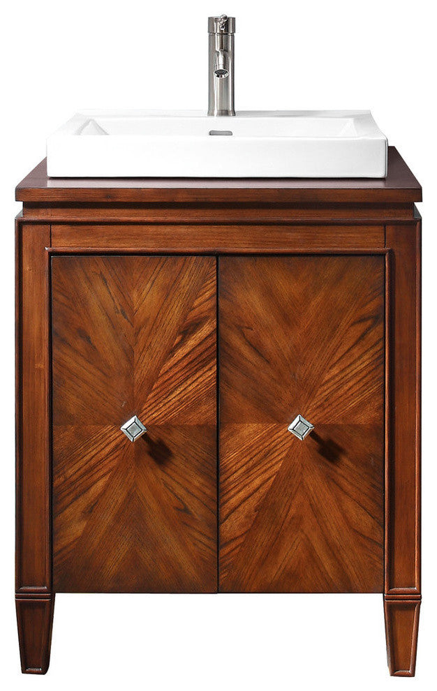 Avanity Brentwood Vanity Only, New Walnut Finish, 25"