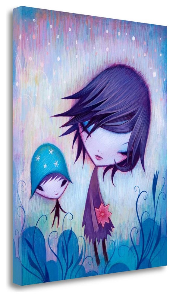 "Happy I Met You" By Jeremiah Ketner, Giclee Print on Gallery Wrap Canvas