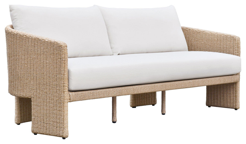 Alexa Cream Outdoor Sofa - Cream