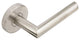 Stockholm Lever Tubular Passage, Satin Stainless Steel, 2-3/8" Backset