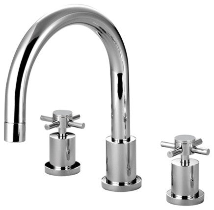 Kingston Brass Roman Tub Faucet, Polished Chrome