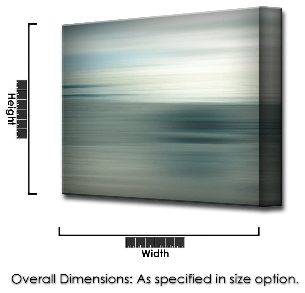Ready2HangArt 'Blur Stripes XXXIX' Canvas Wall Art, 20 in. Highx30 in. Wide