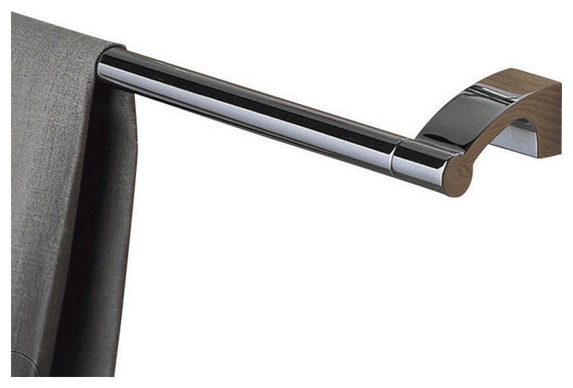Lacava Team Collection Towel Bar, Polished Chrome