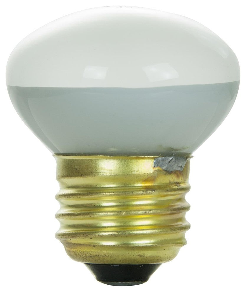12 Pack Sunlite Incandescent 25 Watt R14 Reflector 170 Lumens Frost Light Bulb