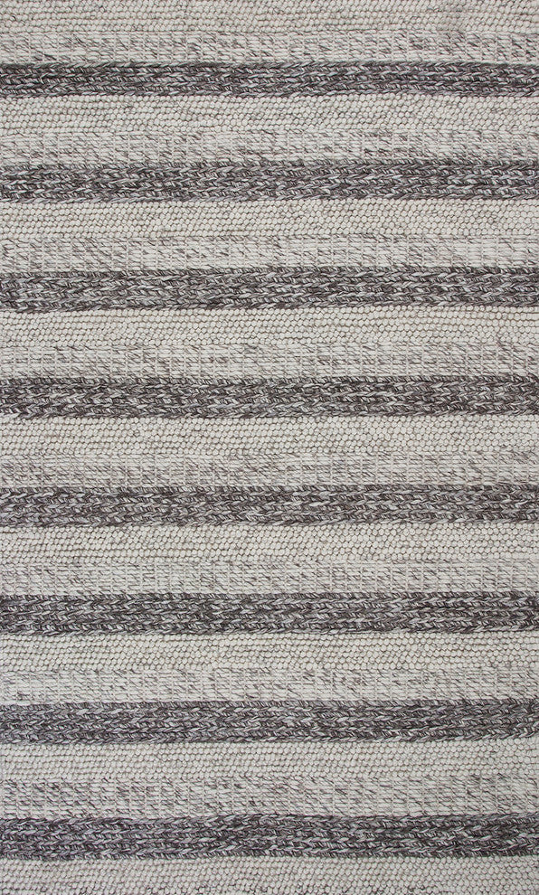 Cortico 6158 Gray, White Landscape Rug, 3'3"x5'3"