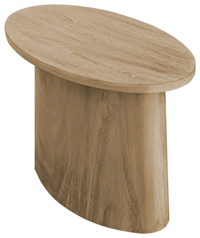Chapel Hill Oval Accent Table, Wheat