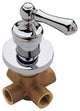 Pfister 4-Port 2-Way Diverter Valve, Polished Chrome