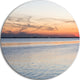 River In Front, Landscape Photography Disc Metal Artwork, 38"