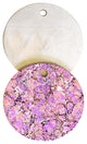 Amy Sia Marble Bubble Lilac Cutting Board, 11.5"x11.5"