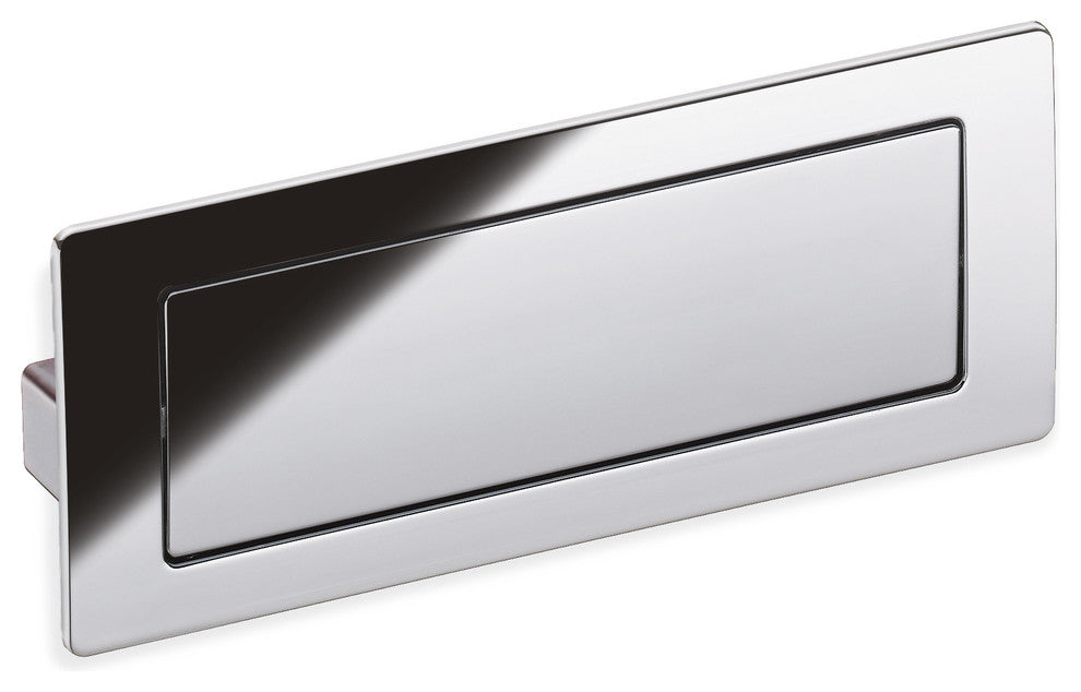 Schwinn Z075 Covered Flush Pull, Polished Chrome, 128mm